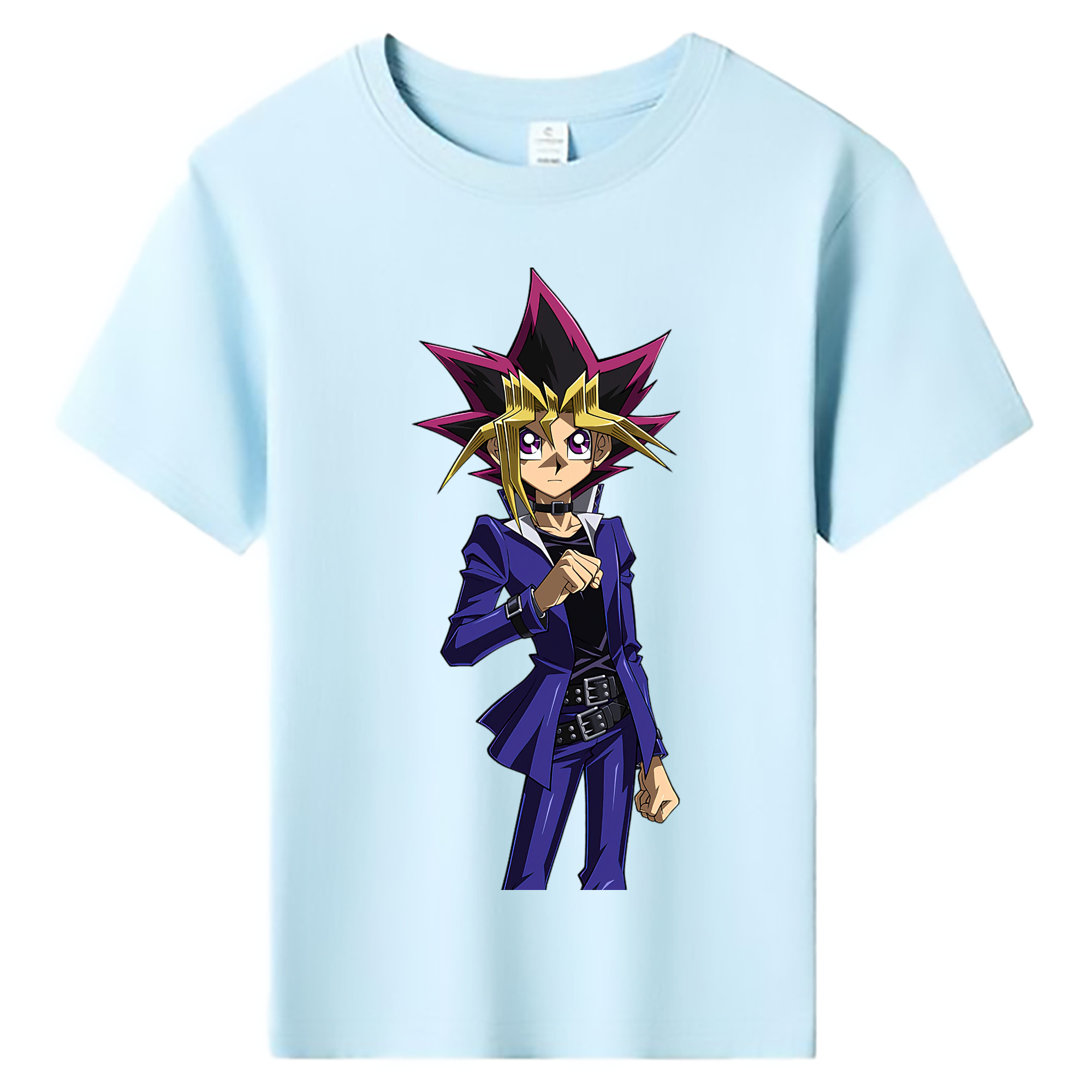 （画像用） 遊☆戯☆王 Yu-Gi-Oh! 綿100％キッズTシャツ（フロントプリント）